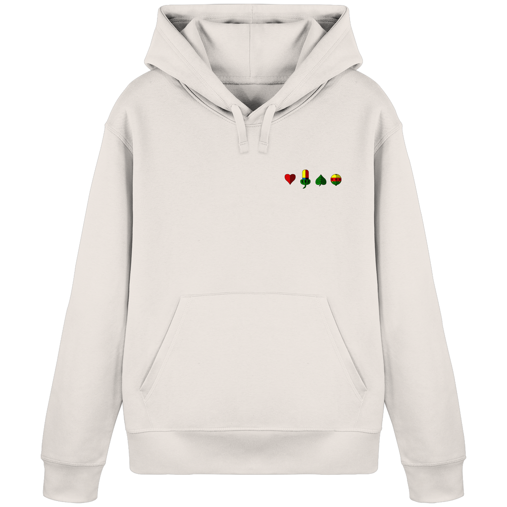 Hoodie "Alle Farben linear"