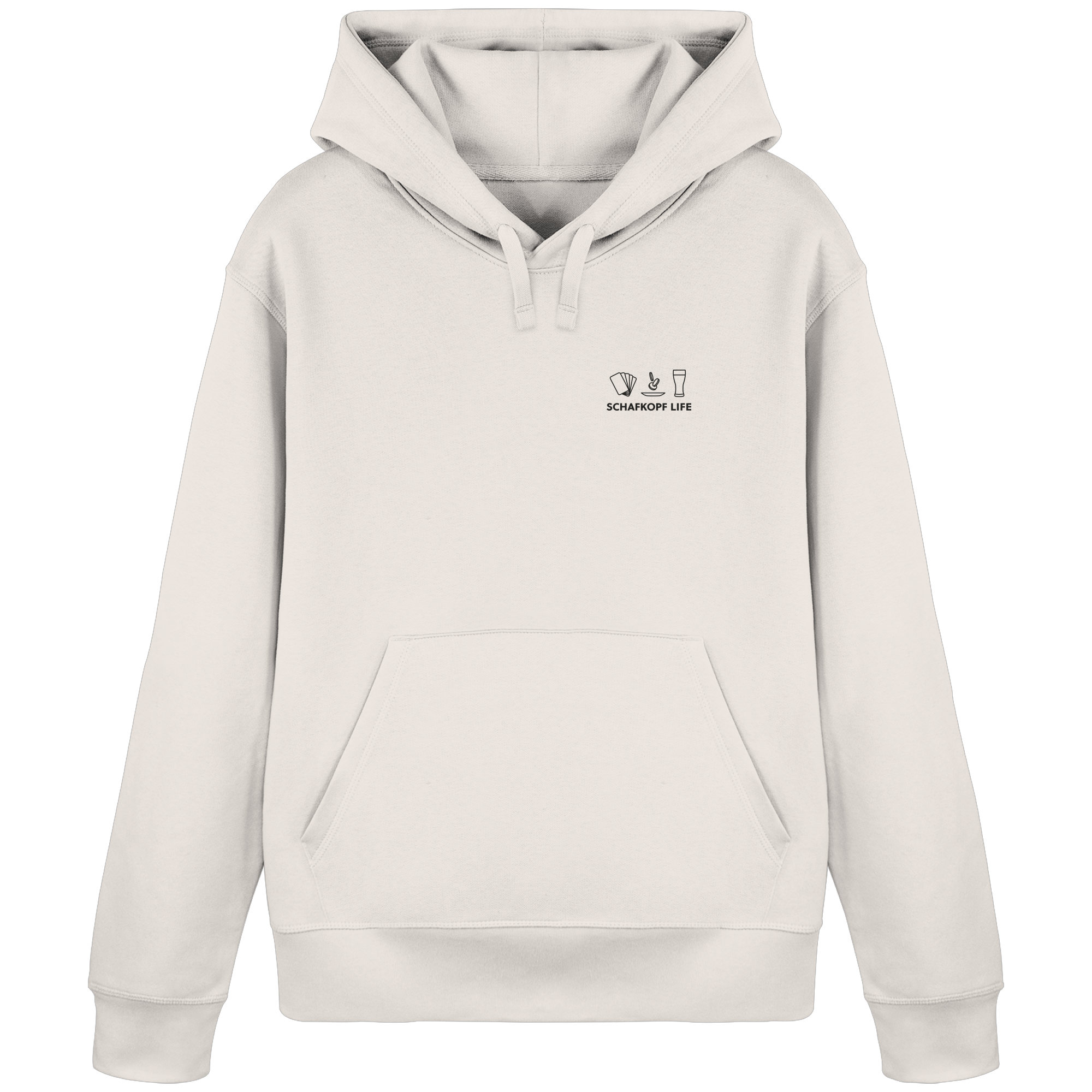 Hoodie "Schafkopf Life"