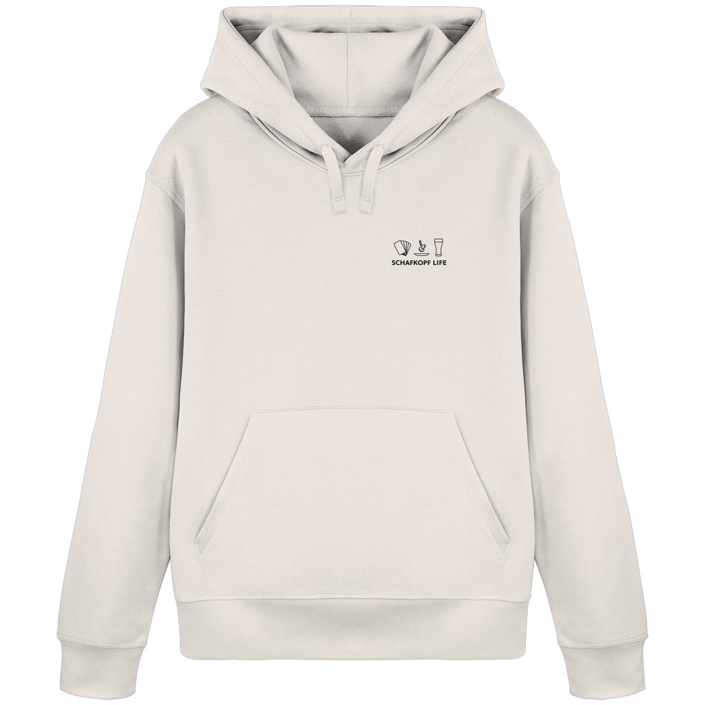 Hoodie "Schafkopf Life"
