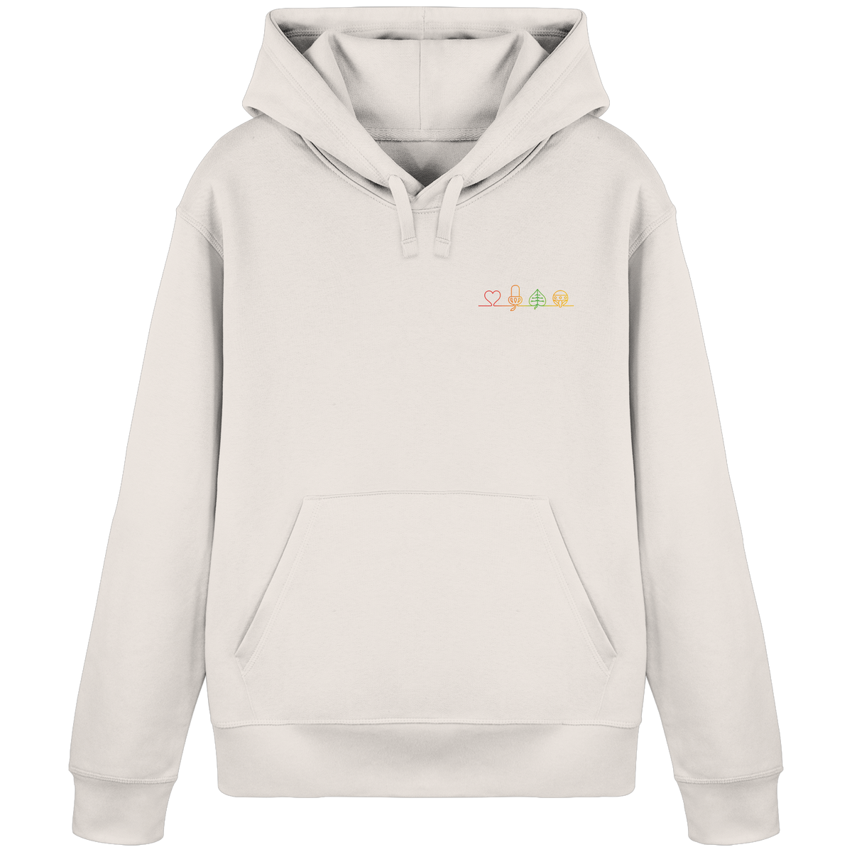 Hoodie "Alle Farben Verlauf"