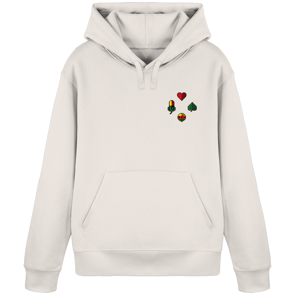 Hoodie "Alle Farben Pixel"