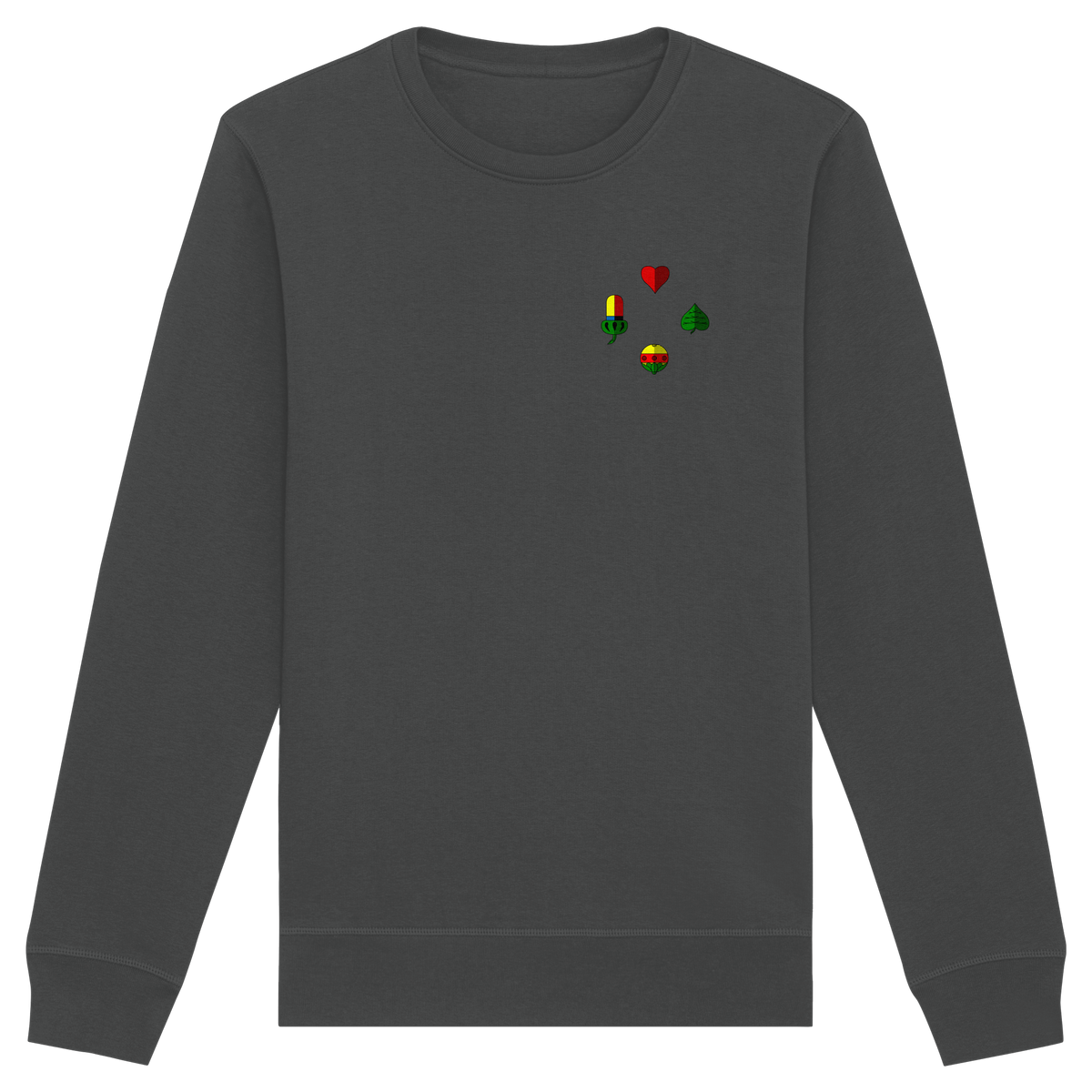 Sweatshirt "Alle vier Farben"