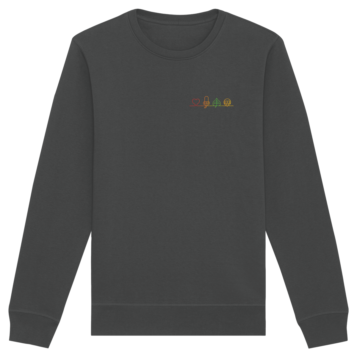 Sweatshirt "Alle Farben Verlauf"