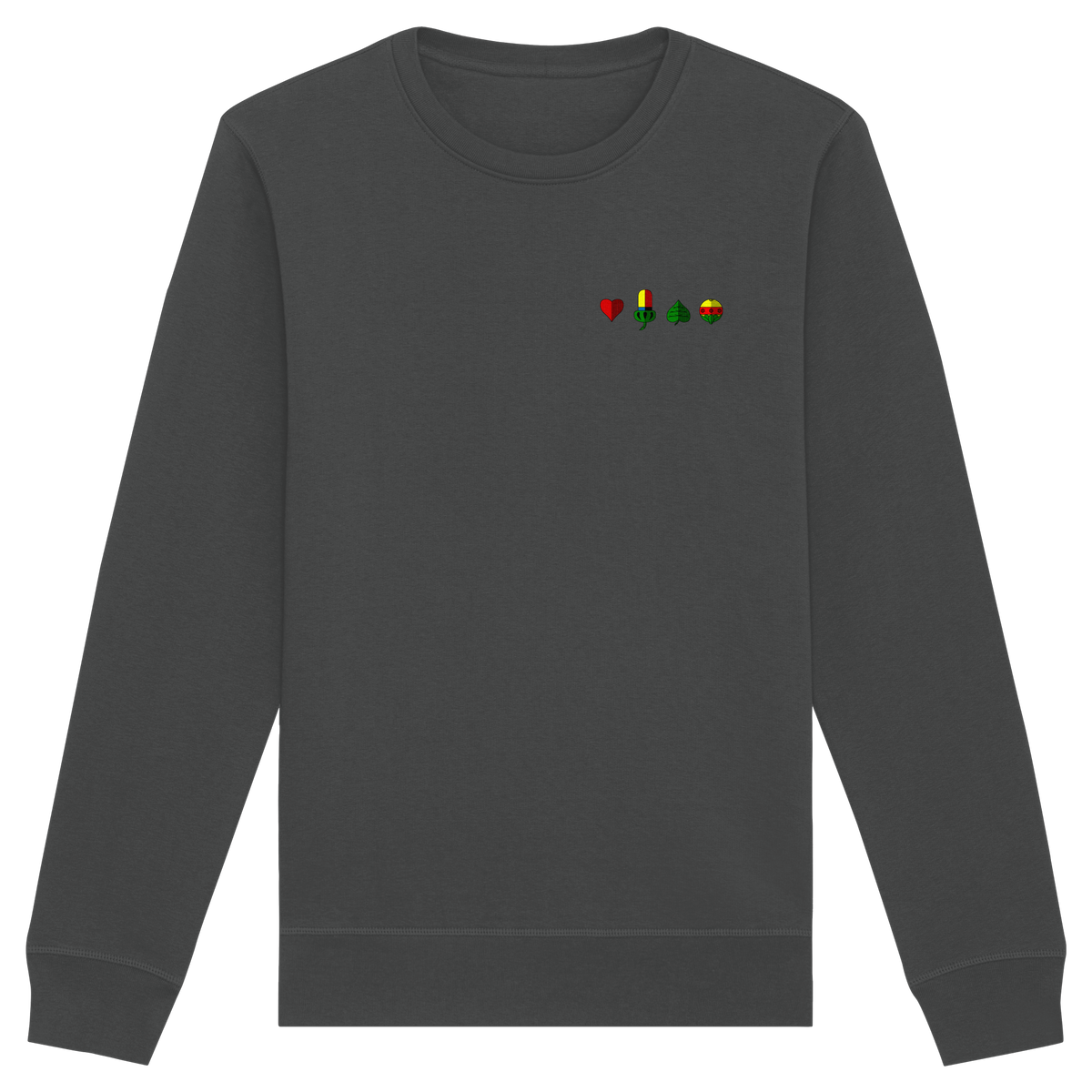 Sweatshirt "Alle Farben linear"