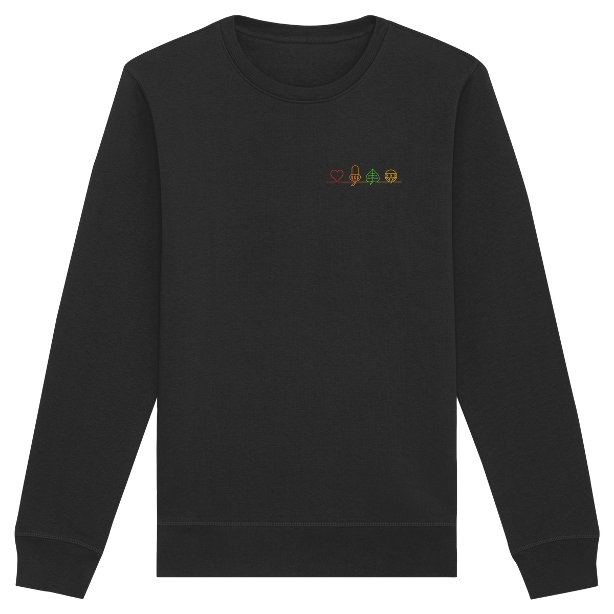 Sweatshirt "Alle Farben Verlauf"