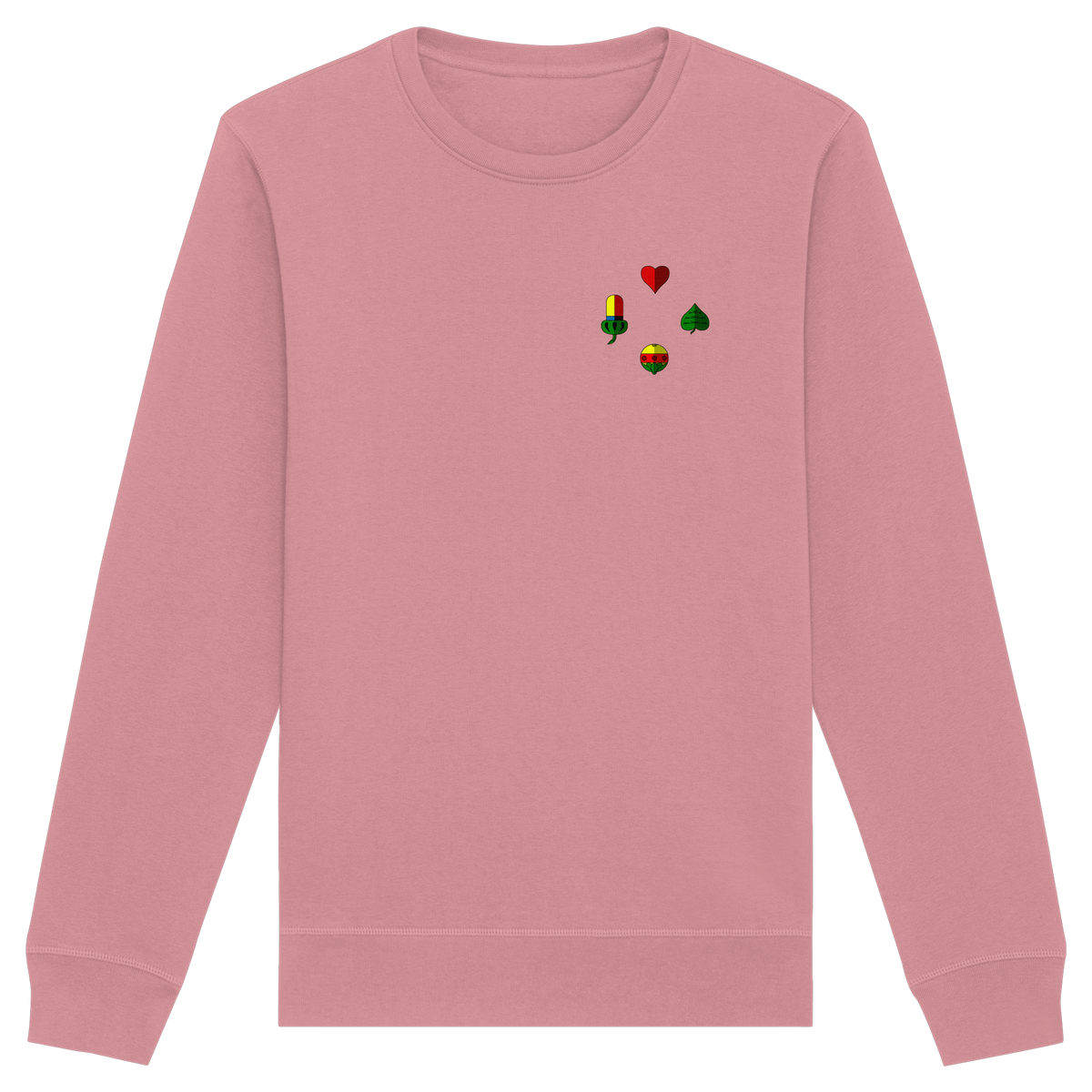 Sweatshirt "Alle vier Farben"