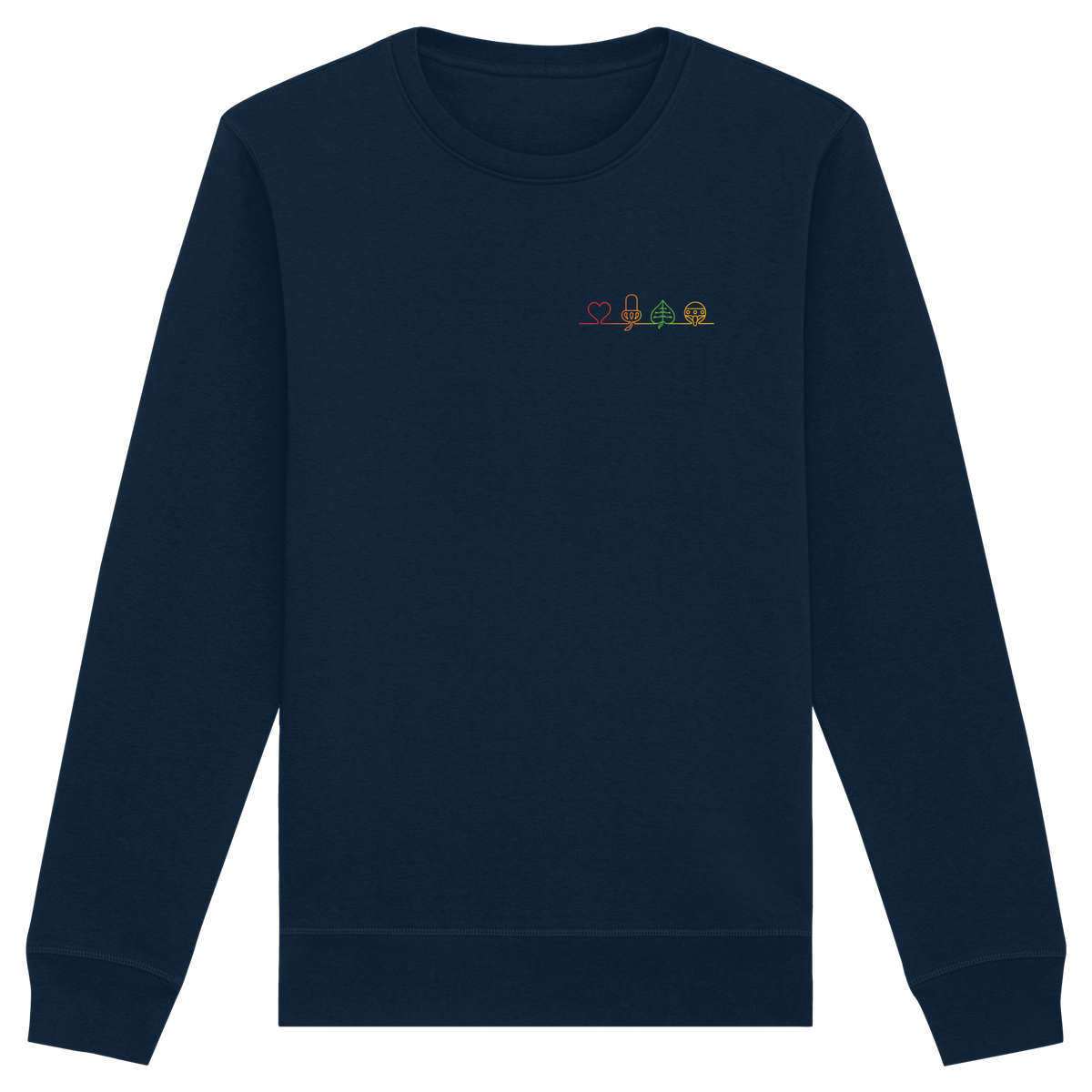 Sweatshirt "Alle Farben Verlauf"