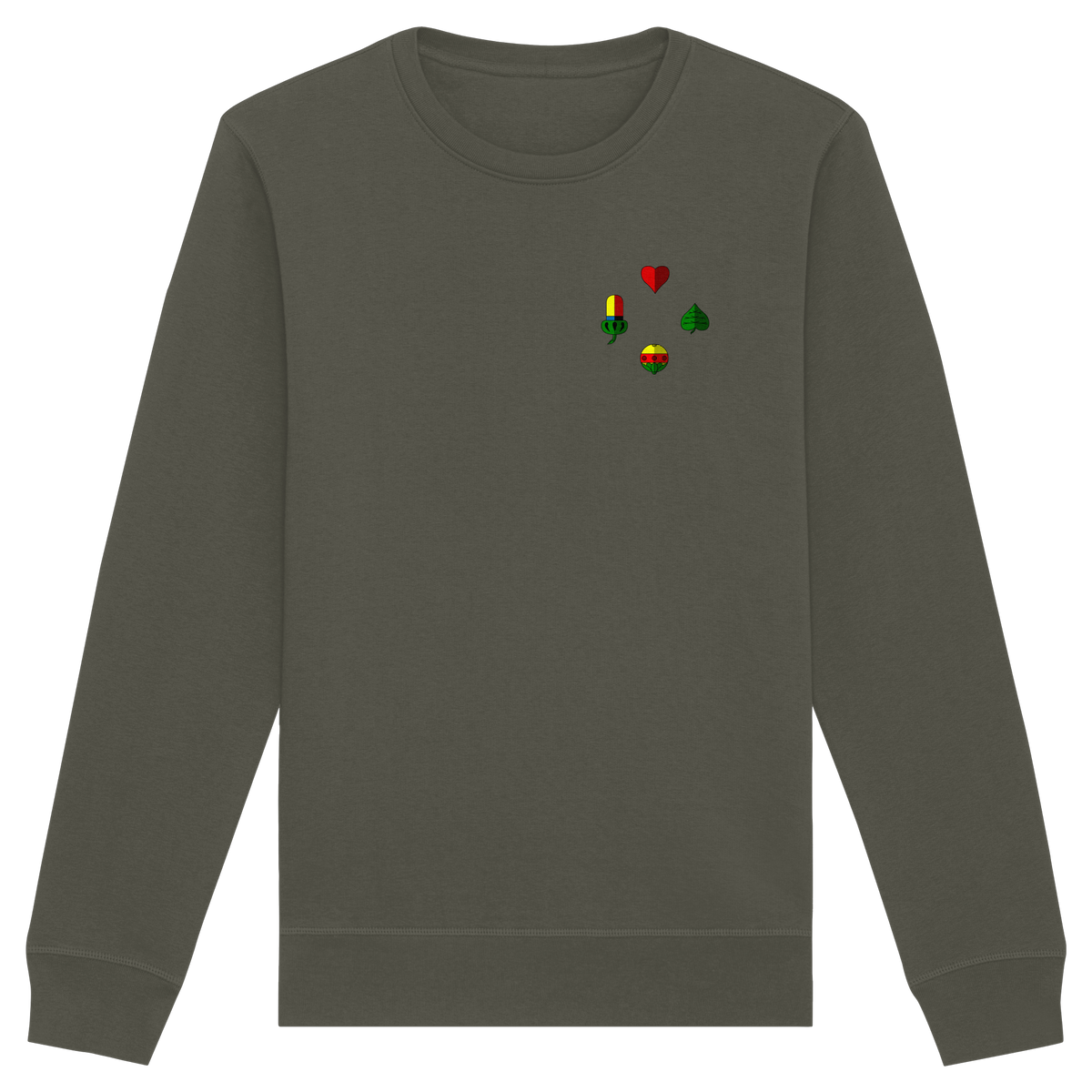Sweatshirt "Alle vier Farben"