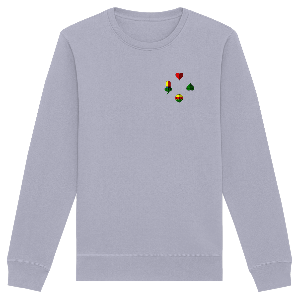 Sweatshirt "Alle vier Farben"