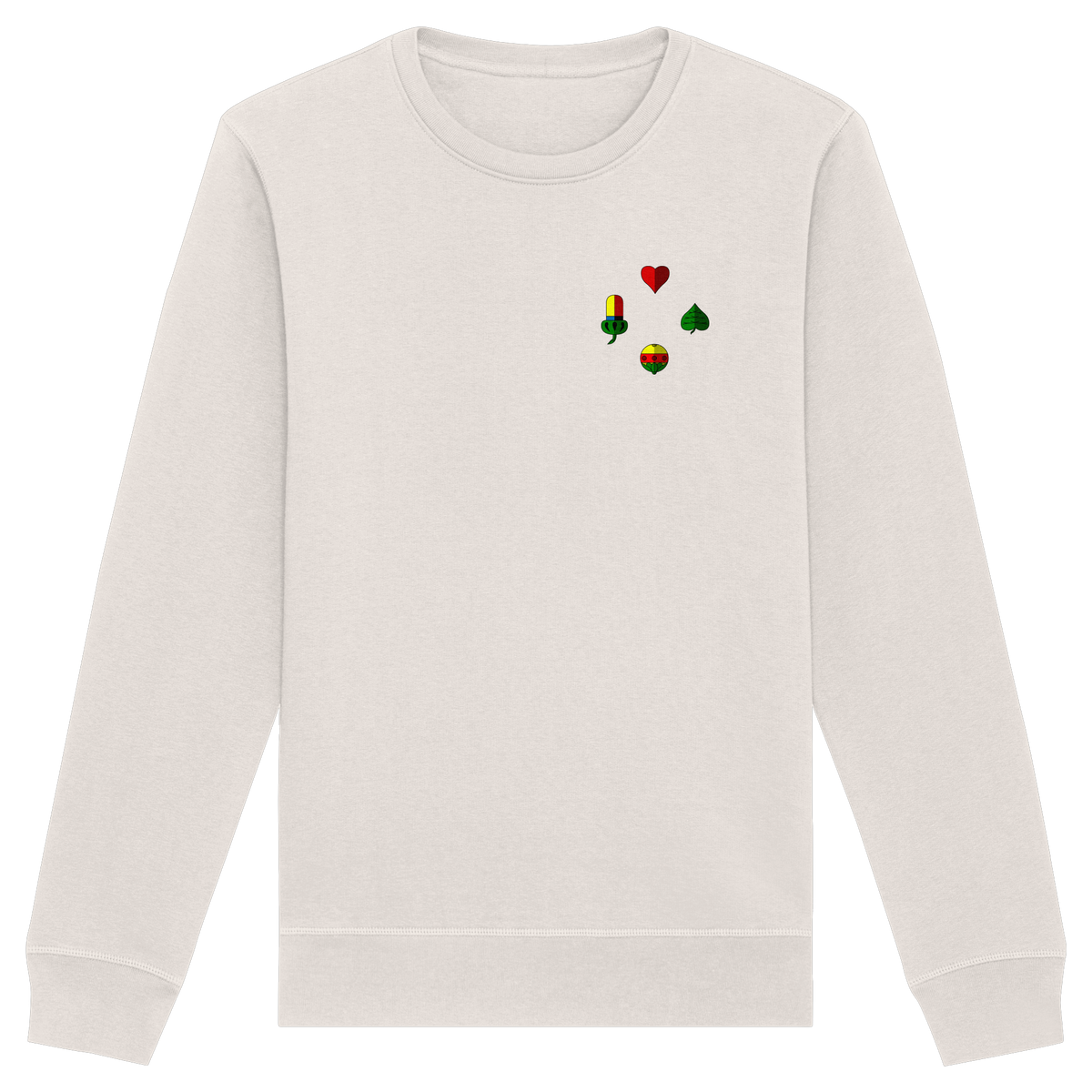 Sweatshirt "Alle vier Farben"