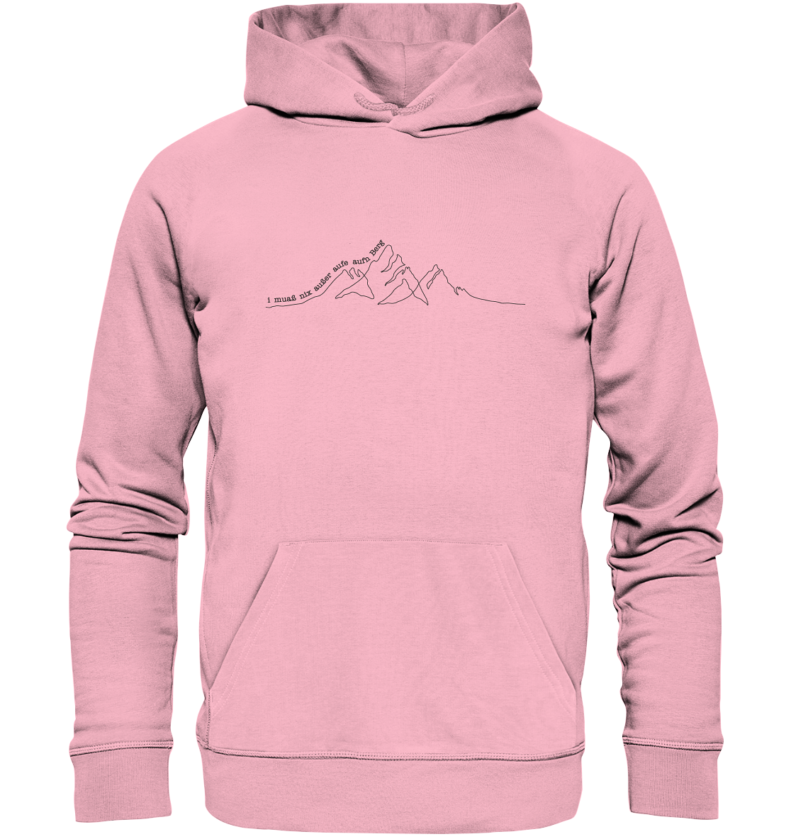 Hoodie "Aufe aufn Berg"