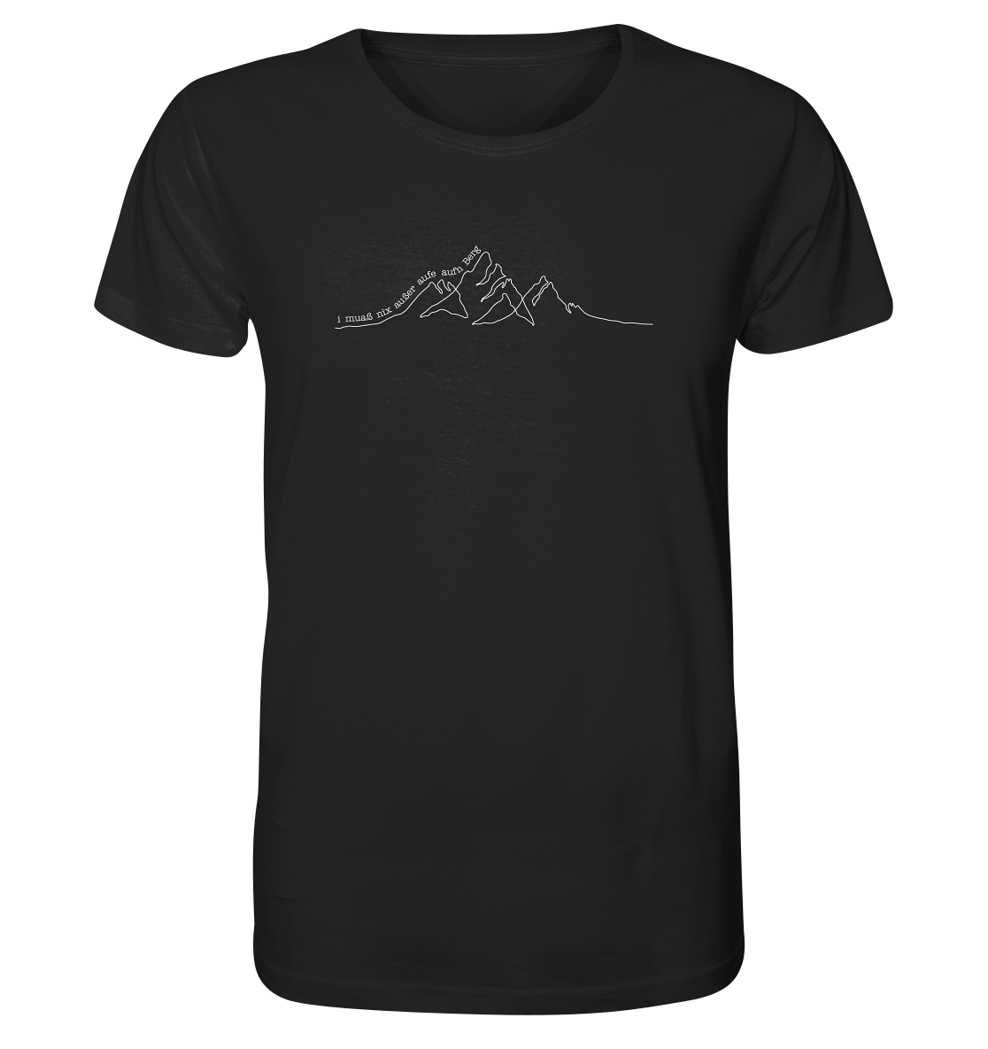 T-Shirt "Aufe aufn Berg" (Dark)