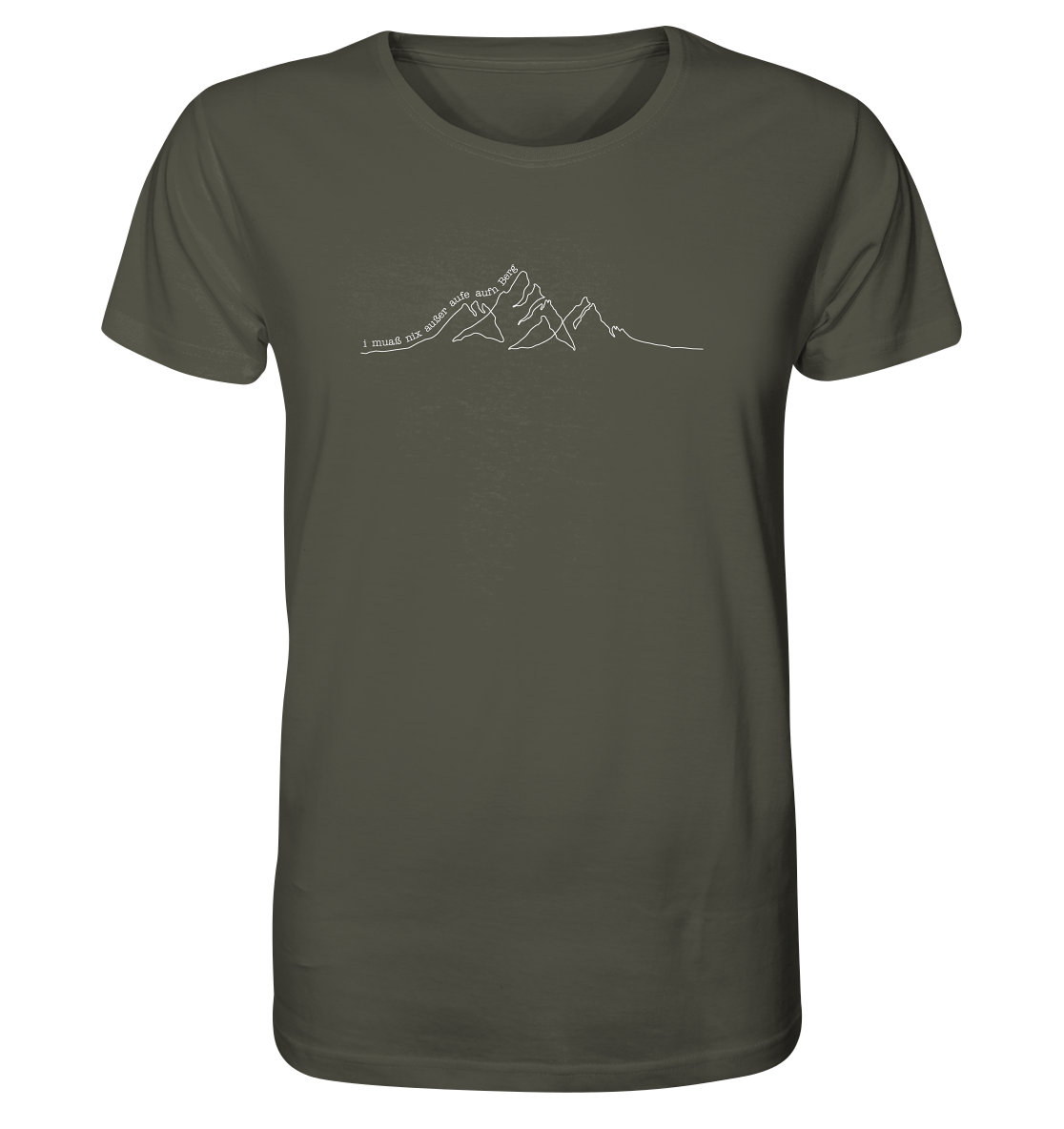 T-Shirt "Aufe aufn Berg" (Dark)