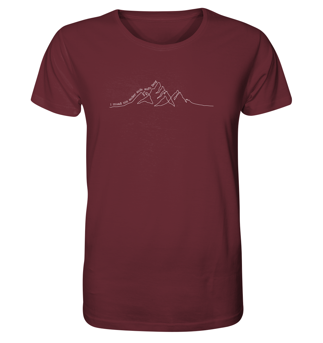 T-Shirt "Aufe aufn Berg" (Dark)