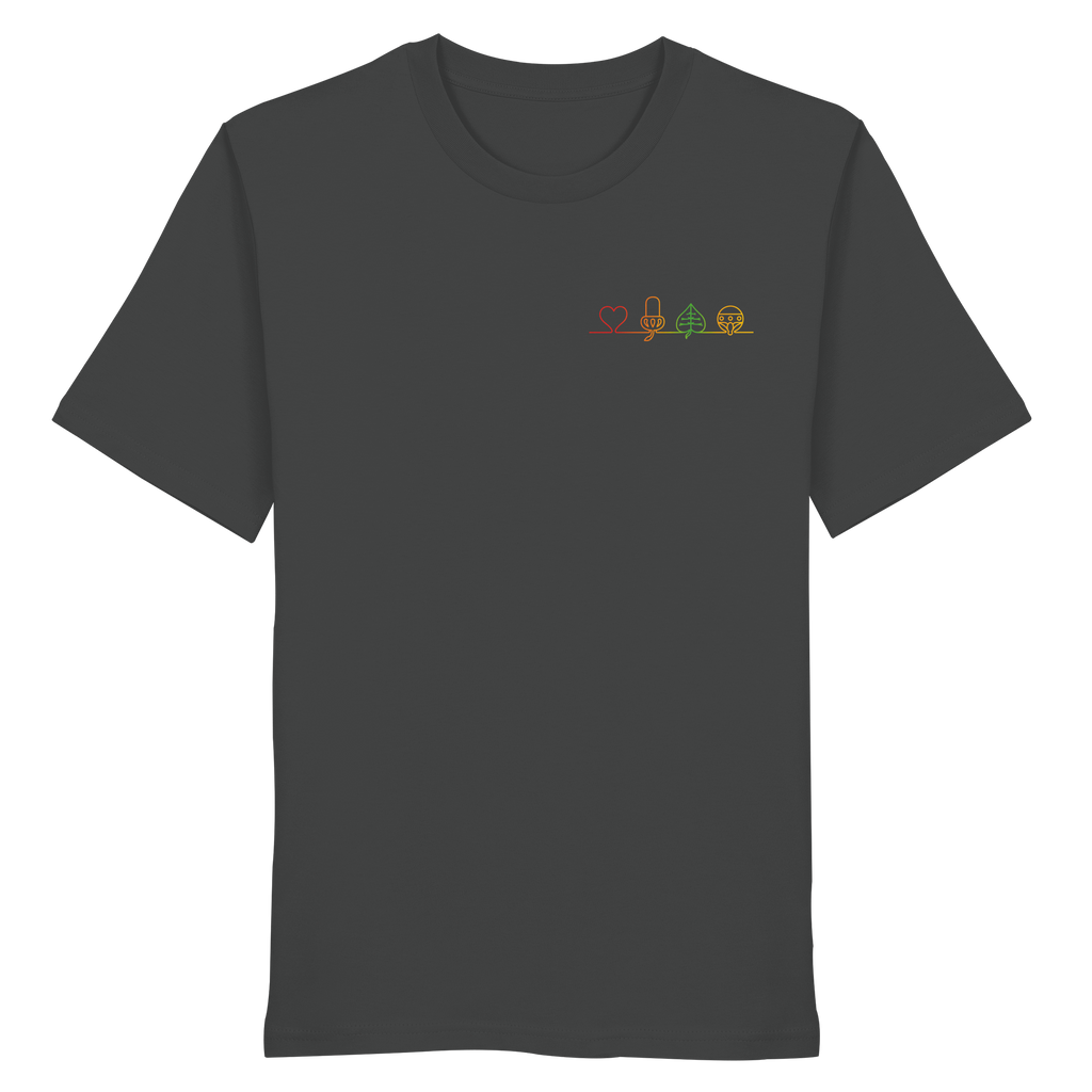 T-Shirt "Alle Farben Verlauf"