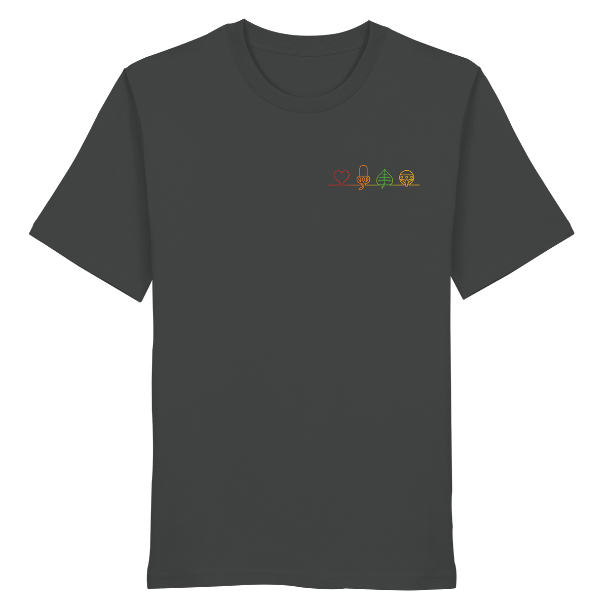 T-Shirt "Alle Farben Verlauf"