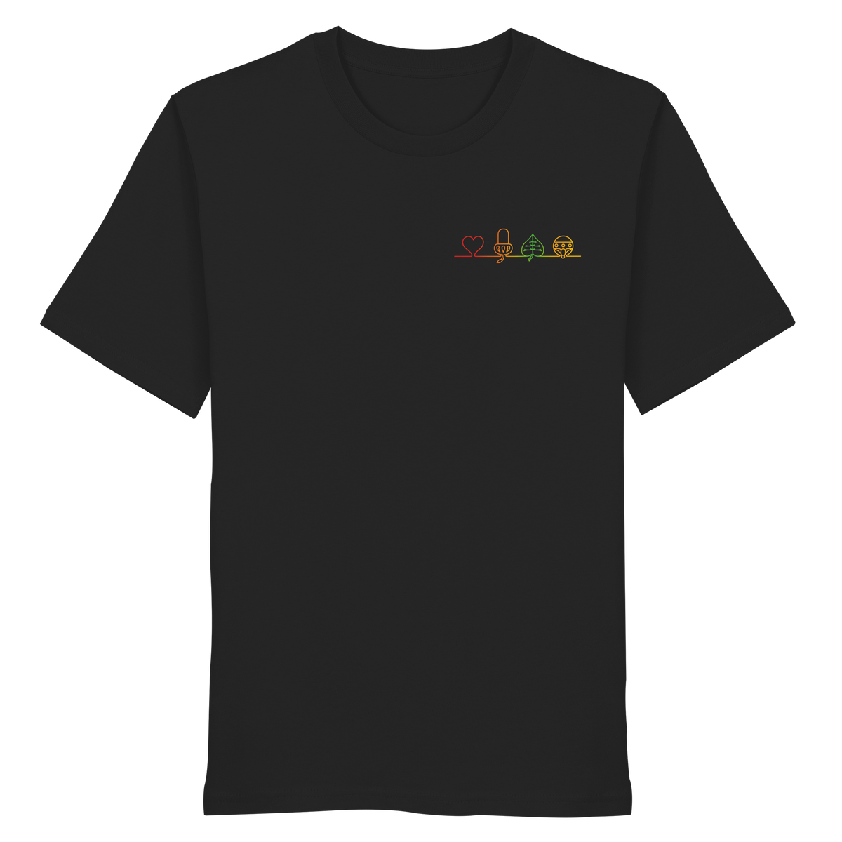 T-Shirt "Alle Farben Verlauf"