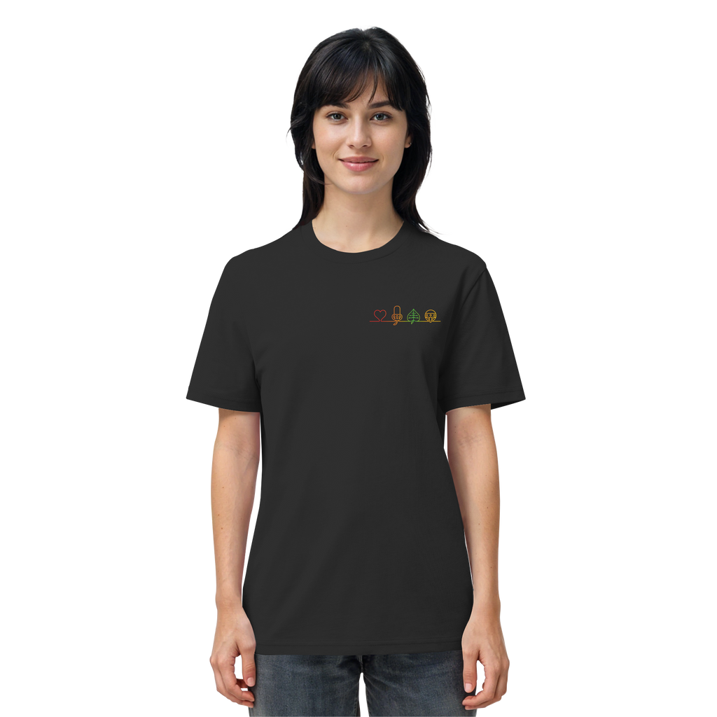 T-Shirt "Alle Farben Verlauf"