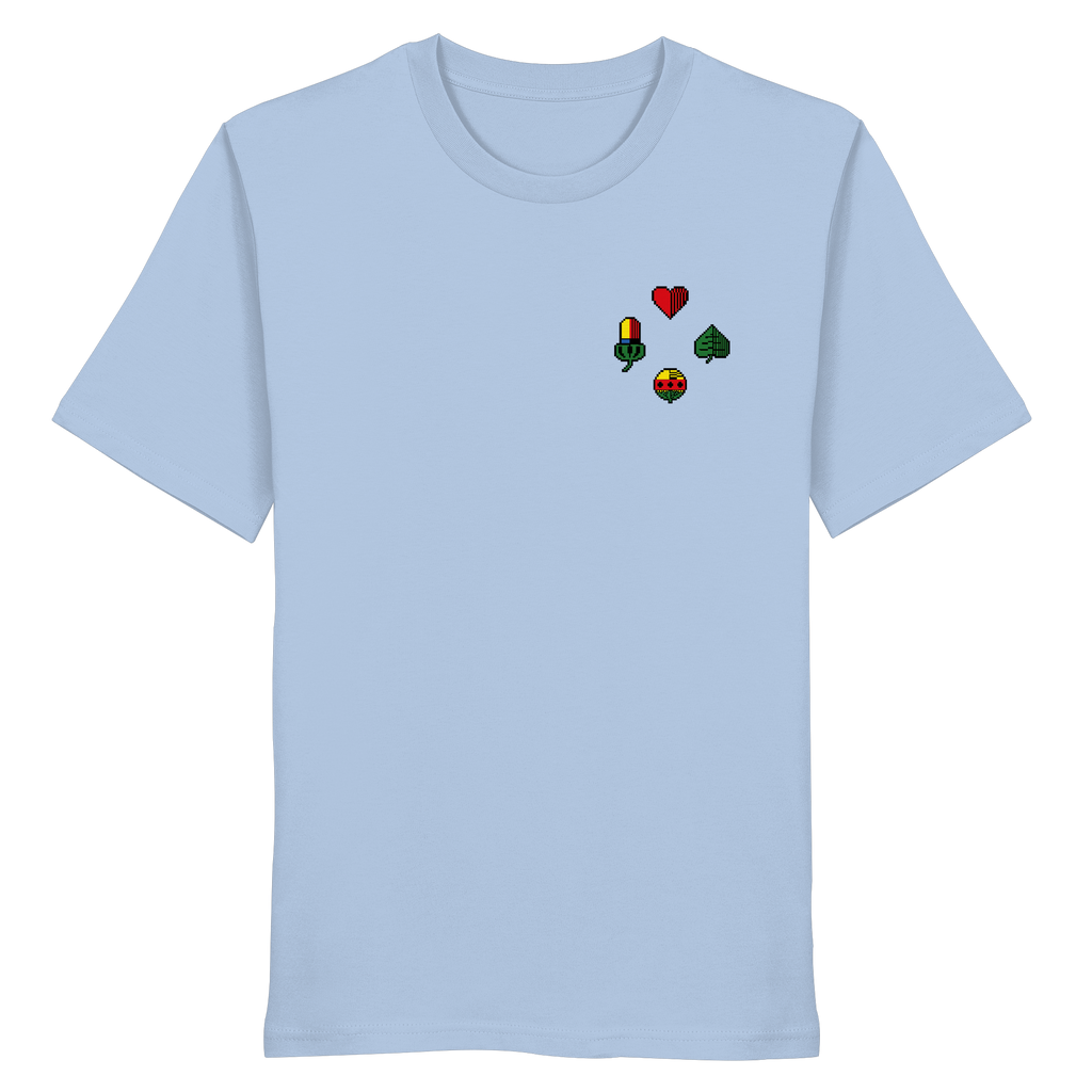 T-Shirt "Alle Farben Pixel"