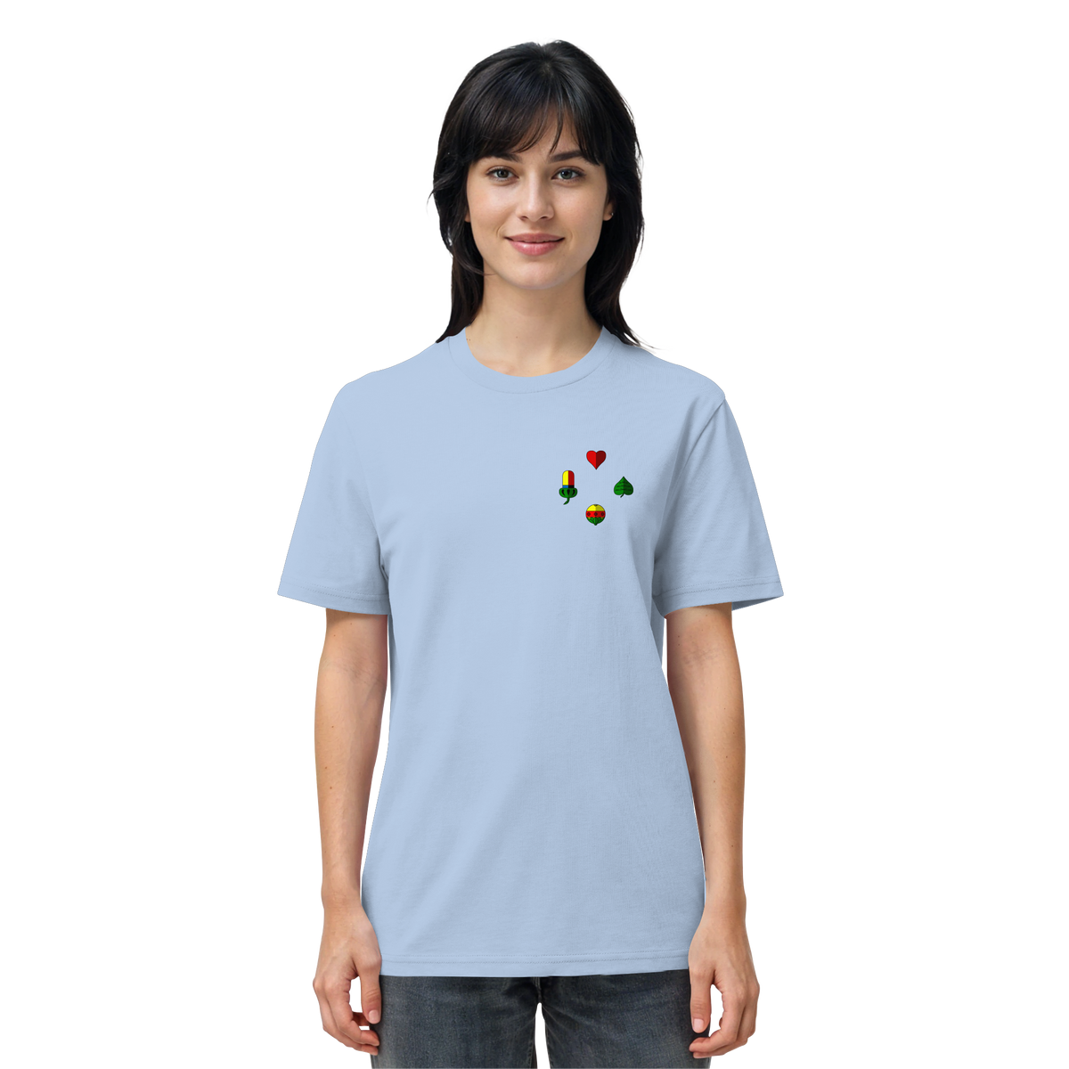 T-Shirt "Alle vier Farben"