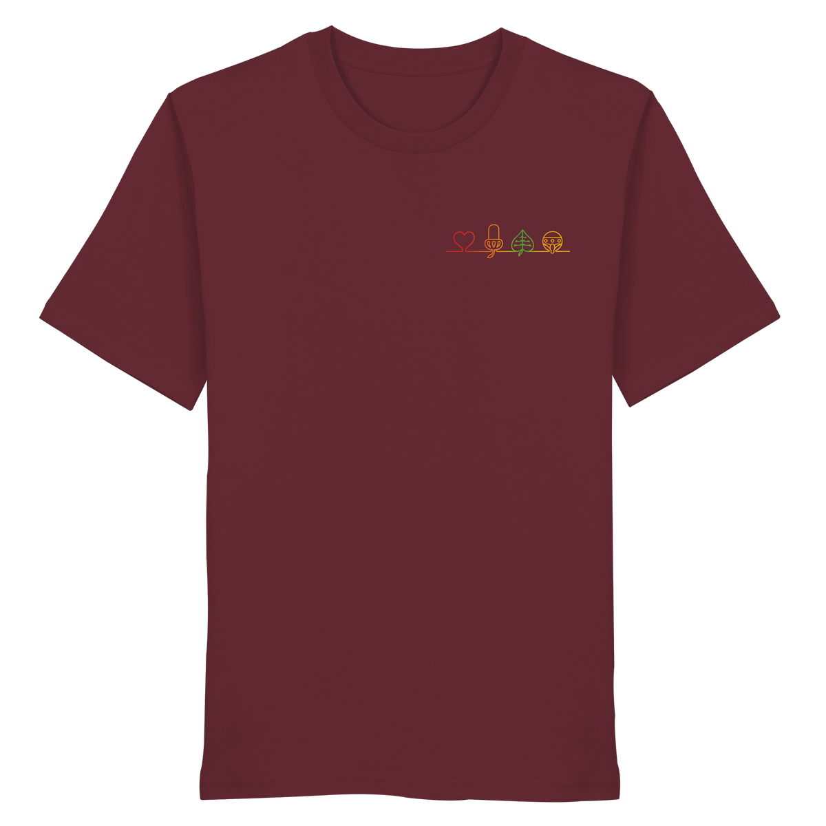 T-Shirt "Alle Farben Verlauf"