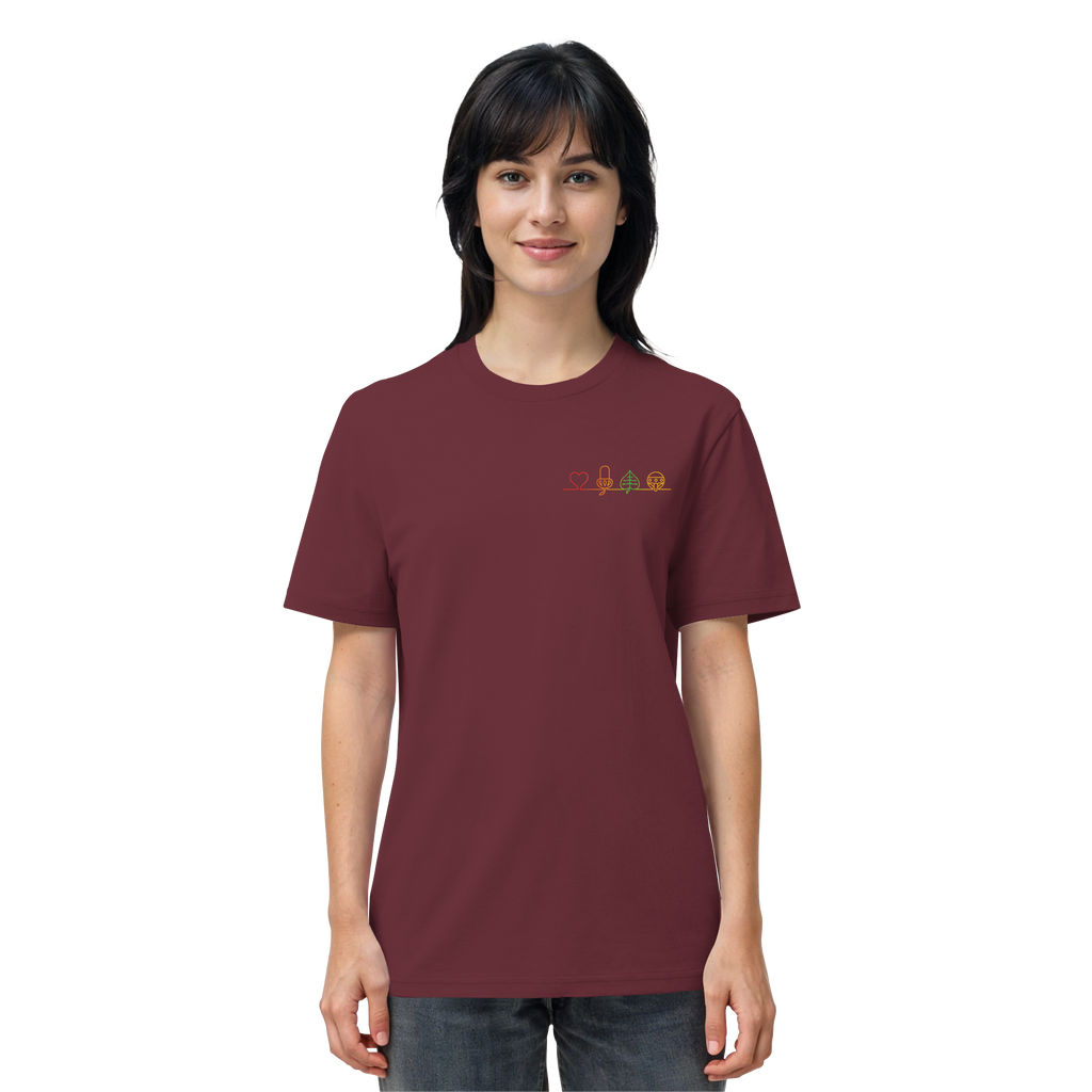 T-Shirt "Alle Farben Verlauf"