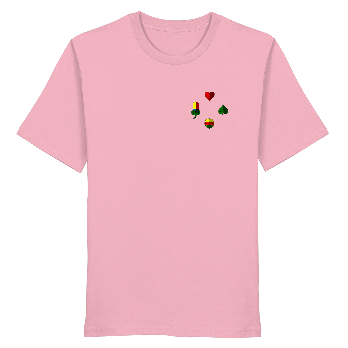 T-Shirt "Alle vier Farben"