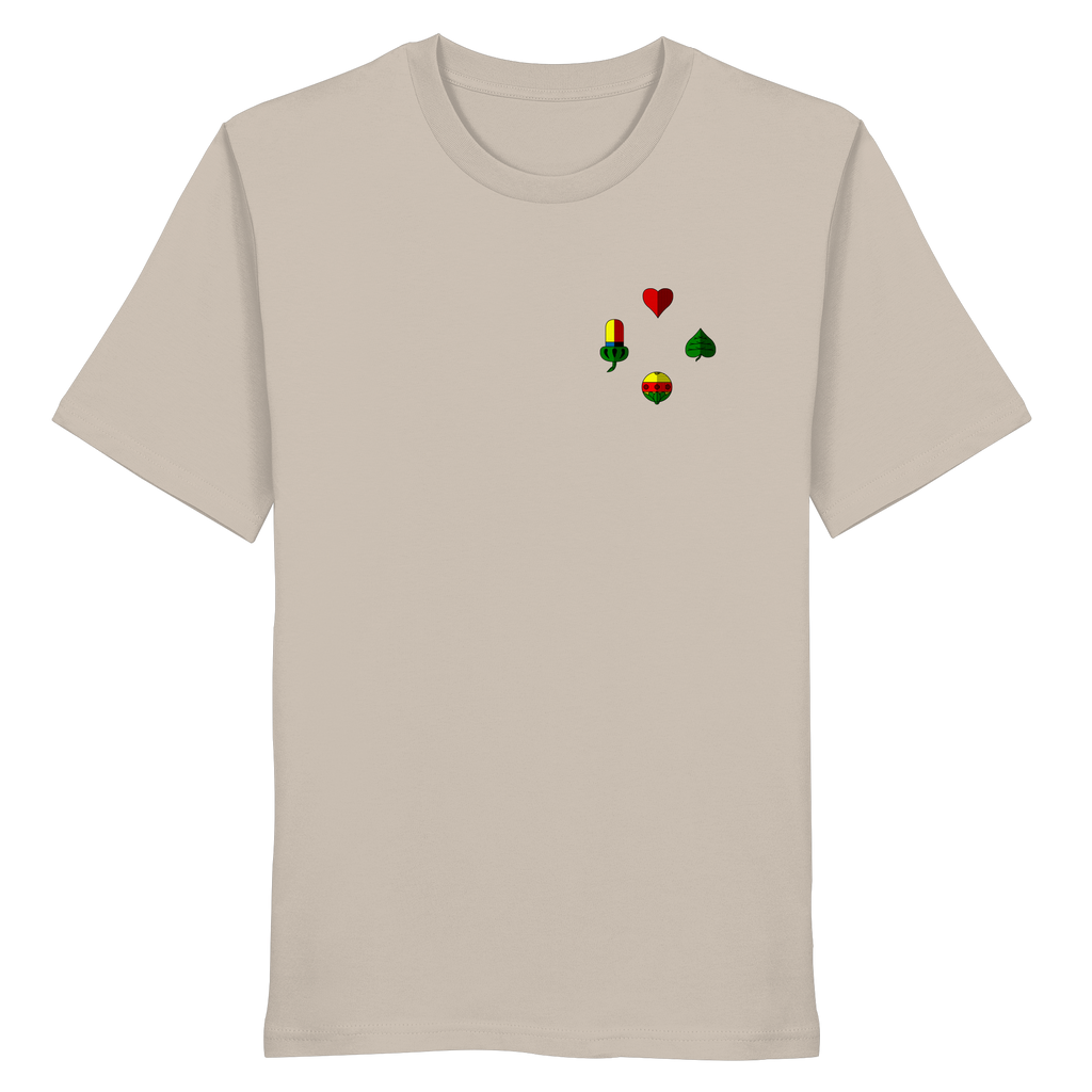 T-Shirt "Alle vier Farben"