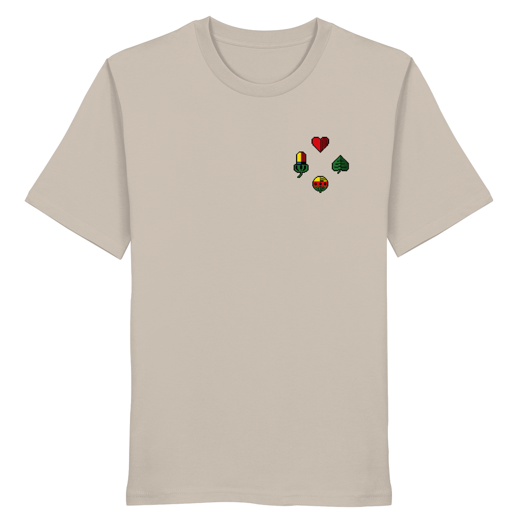 T-Shirt "Alle Farben Pixel"