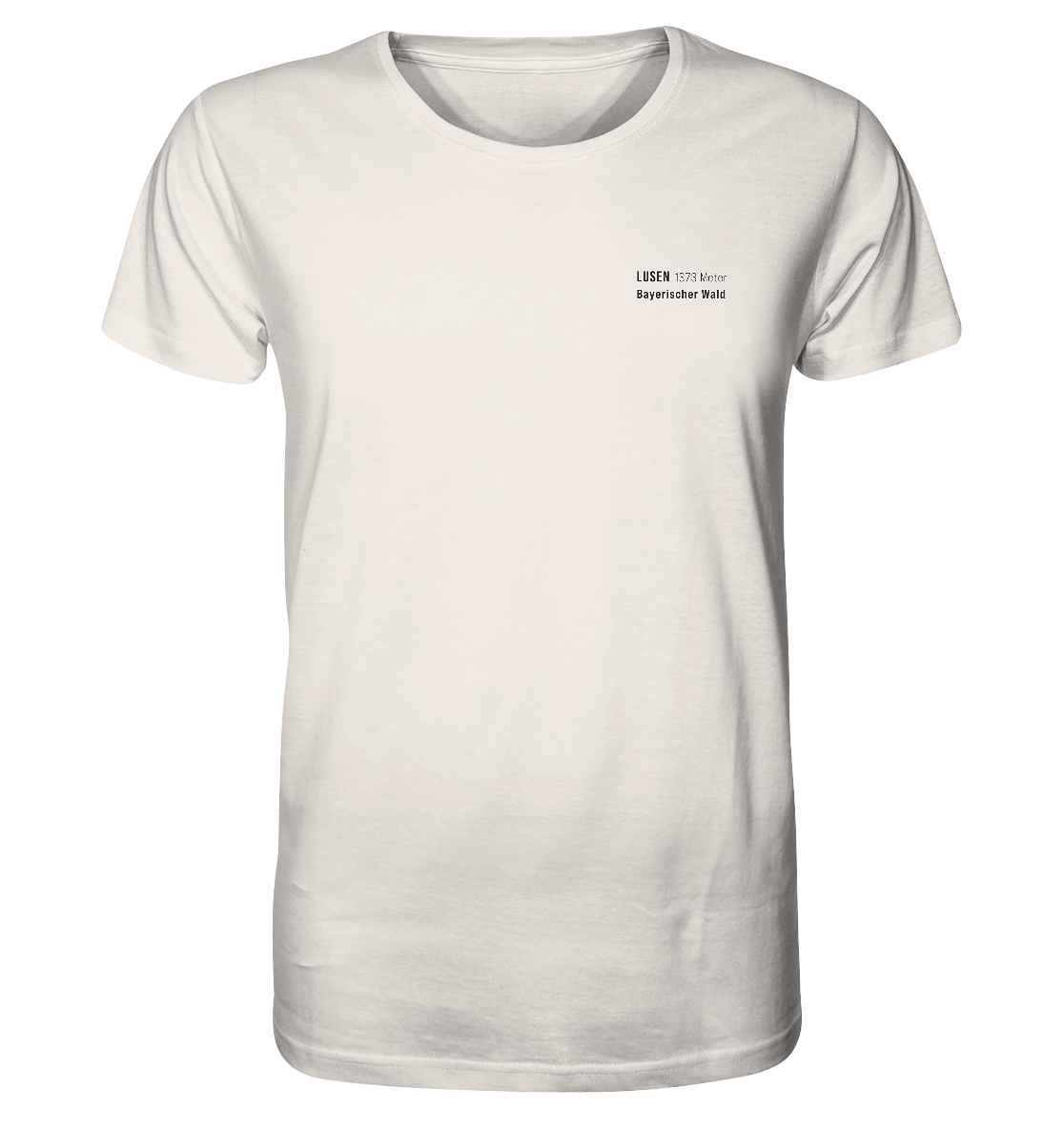 T-Shirt "Topografie Lusen"