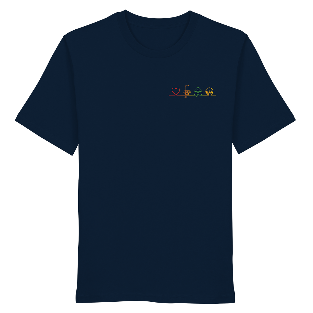 T-Shirt "Alle Farben Verlauf"