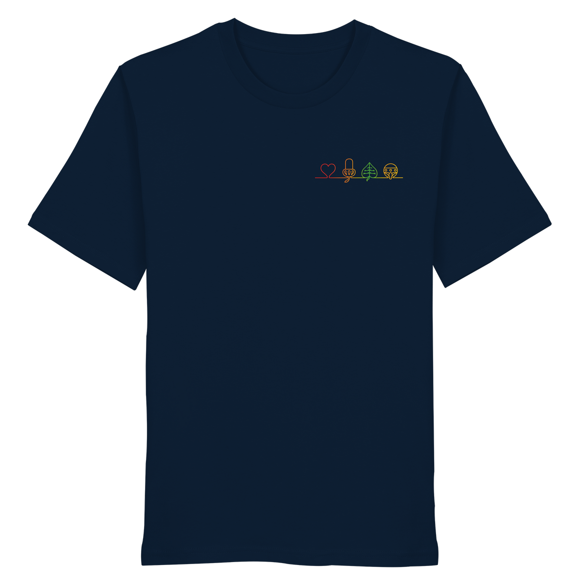 T-Shirt "Alle Farben Verlauf"
