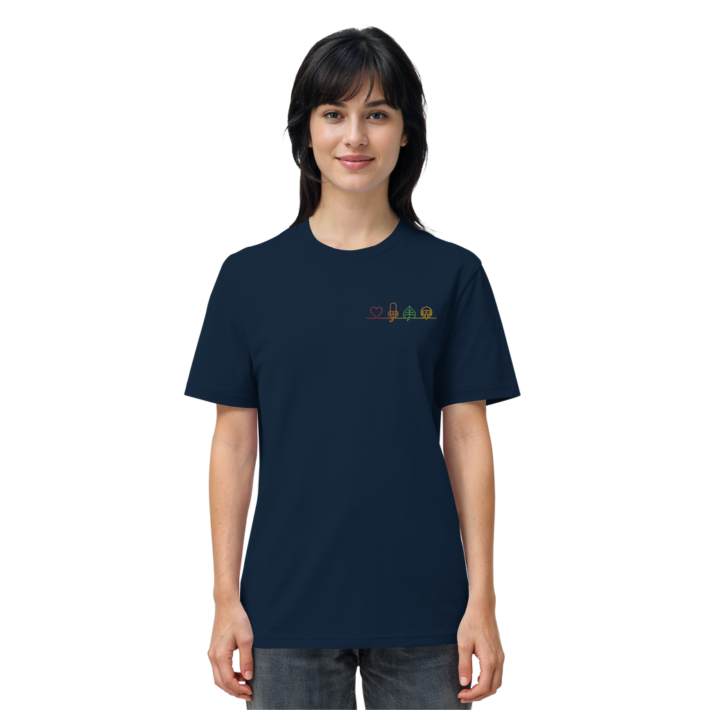 T-Shirt "Alle Farben Verlauf"