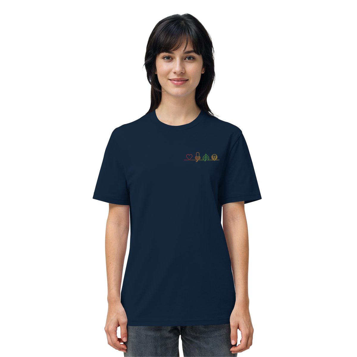 T-Shirt "Alle Farben Verlauf"