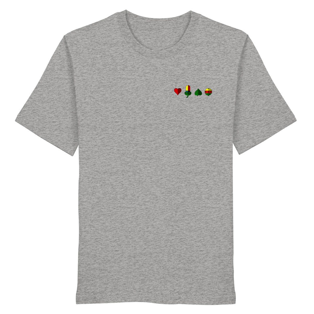 T-Shirt "Alle Farben linear"