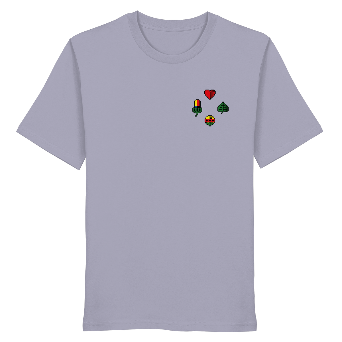 T-Shirt "Alle Farben Pixel"