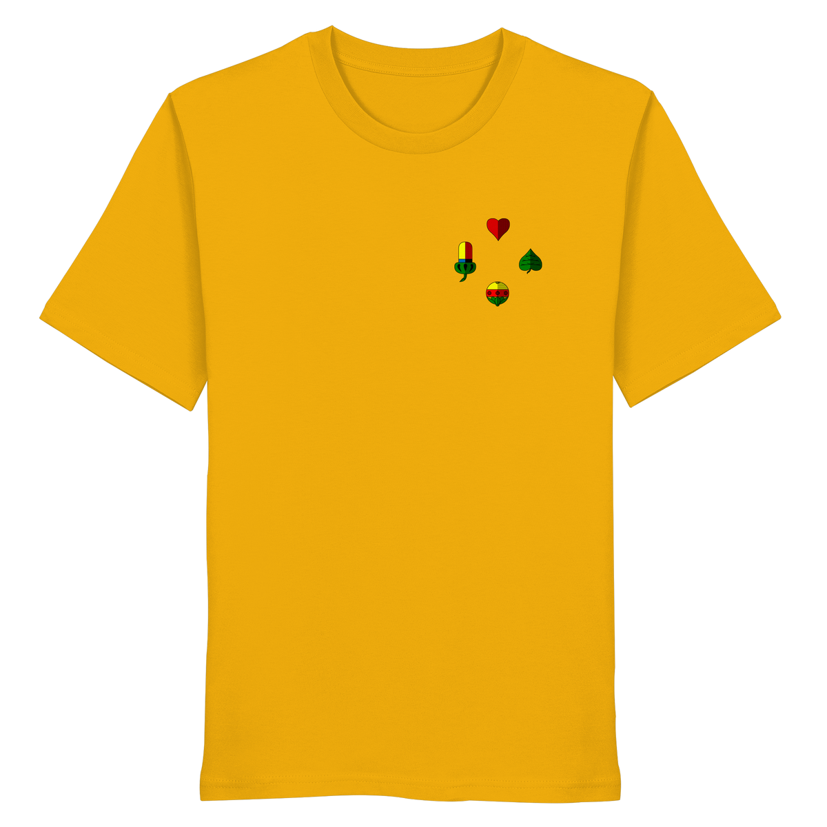 T-Shirt "Alle vier Farben"