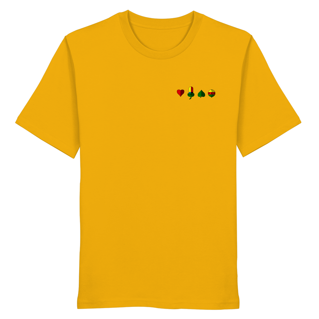 T-Shirt "Alle Farben linear"