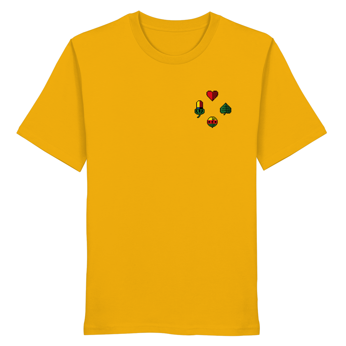 T-Shirt "Alle Farben Pixel"