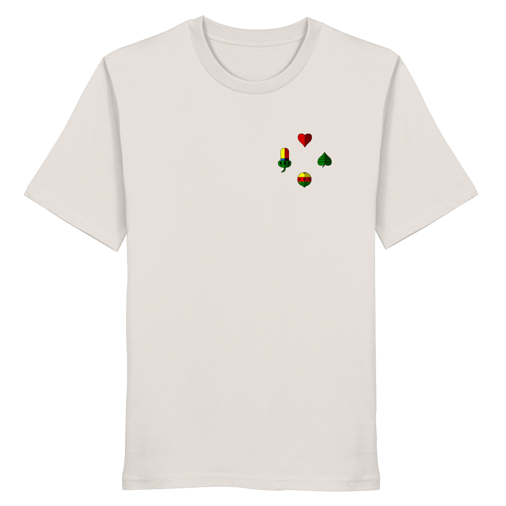 T-Shirt "Alle vier Farben"