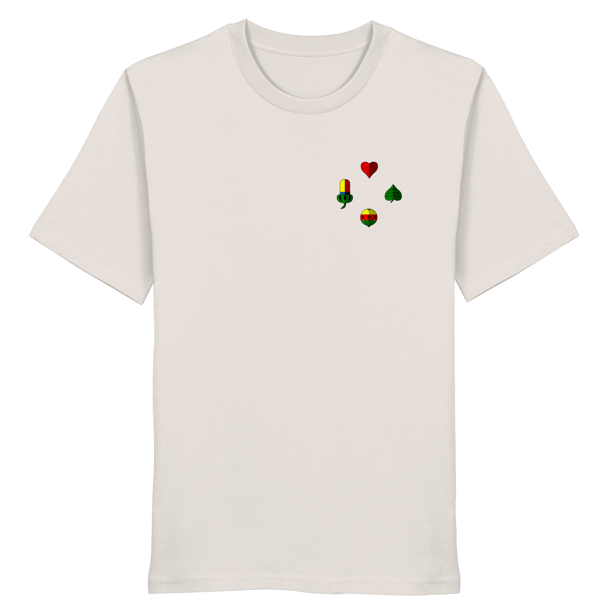 T-Shirt "Alle vier Farben"