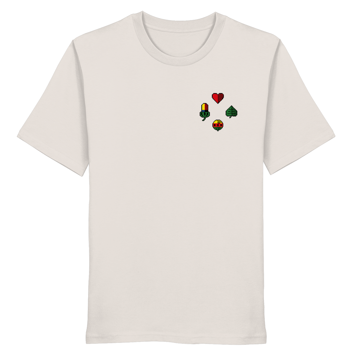 T-Shirt "Alle Farben Pixel"