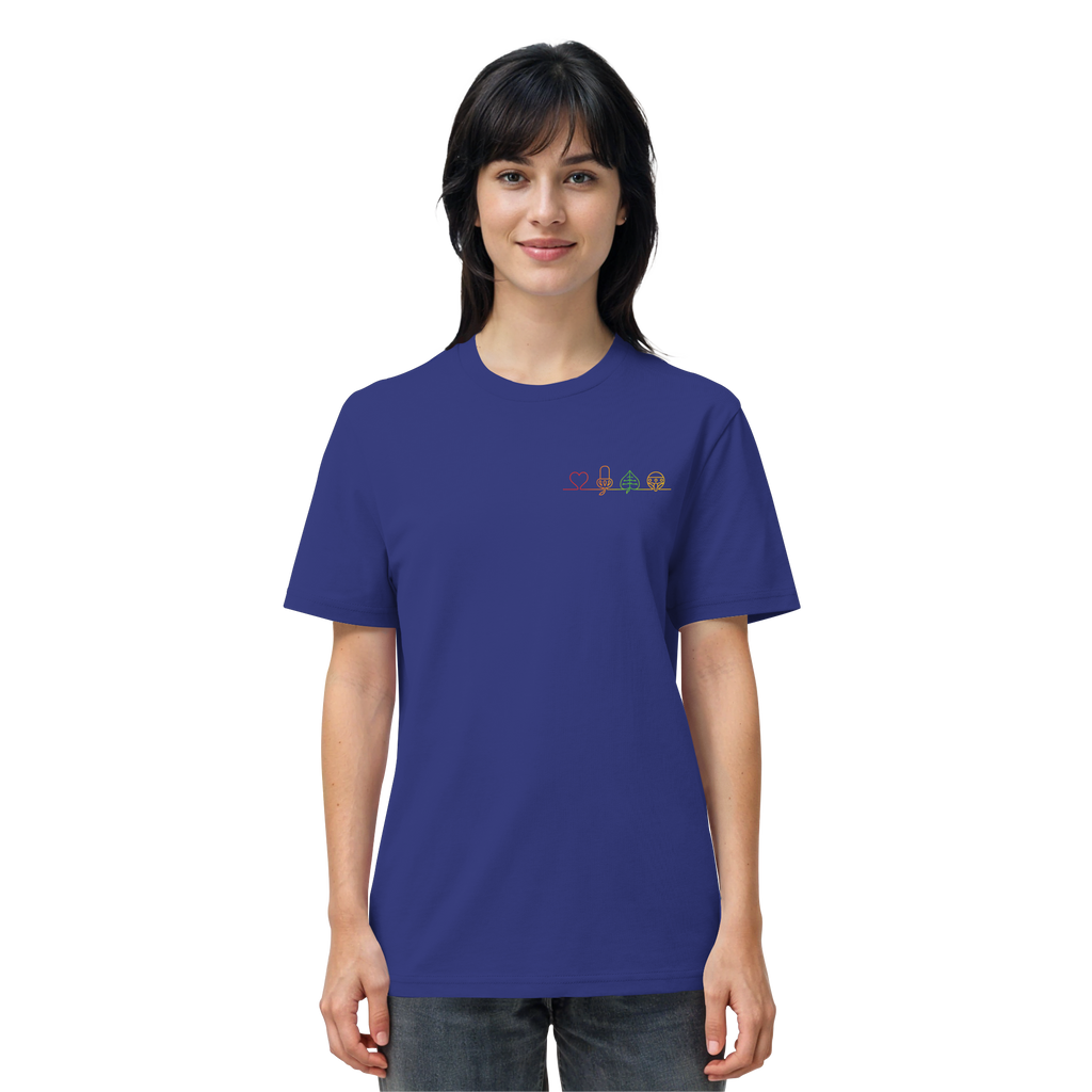 T-Shirt "Alle Farben Verlauf"