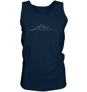 Tank-Top "Aufe aufn Berg" (Dark)