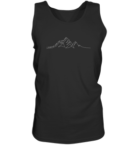 Tank-Top "Aufe aufn Berg" (Dark)