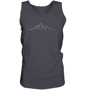 Tank-Top "Aufe aufn Berg" (Dark)