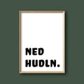 Poster "Ned Hudln"