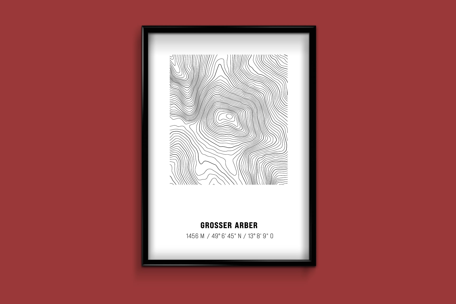 Poster "Großer Arber"