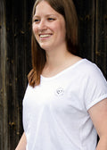 Damen-Shirt "Dahoam is do wo s Gfui is"