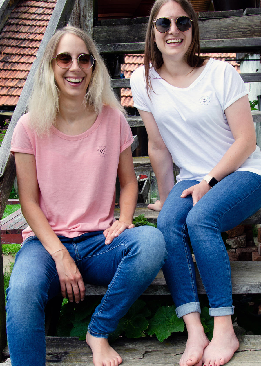 Damen-Shirt "Dahoam is do wo s Gfui is"